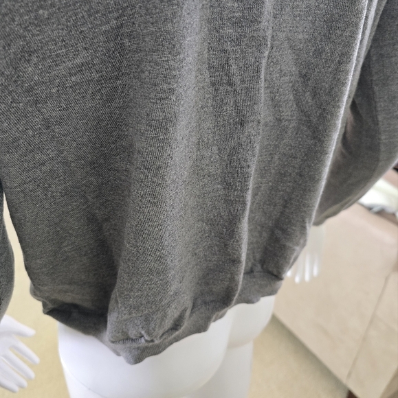 Theory Gray Women's Cardigan Sweater - Picture 5 of 9